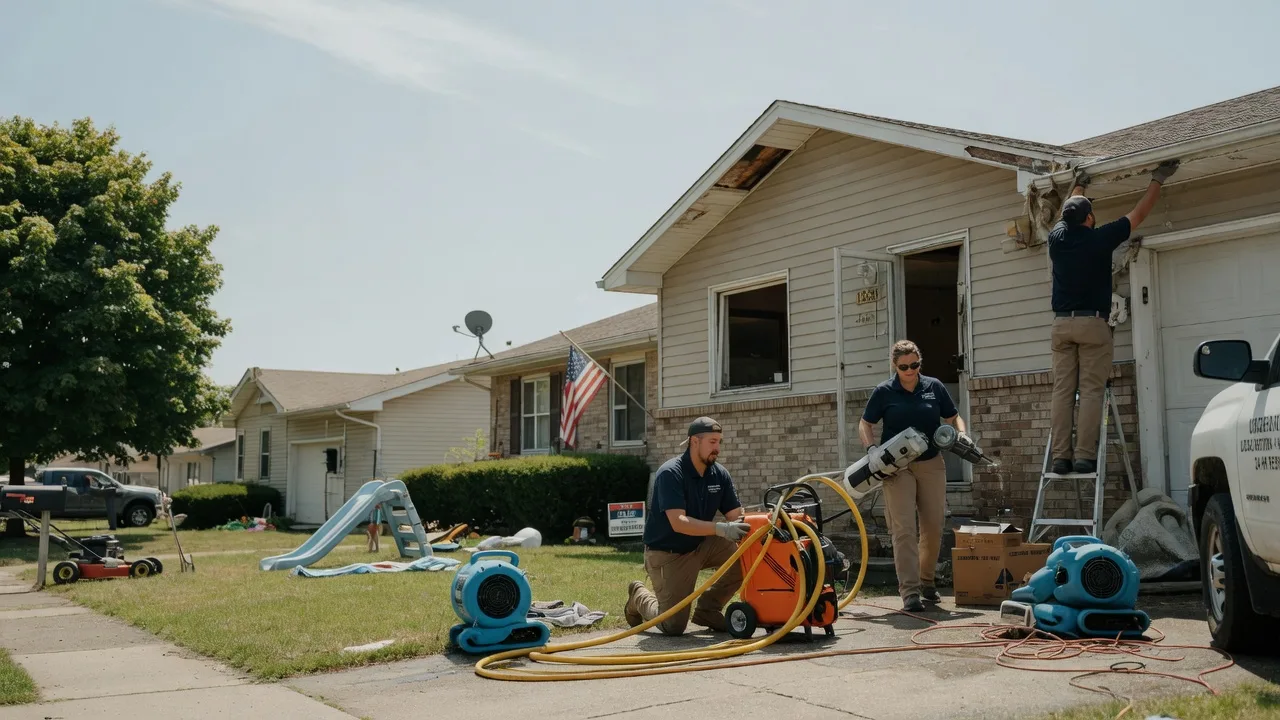 Water Damage Restoration in Ninnekah, OK near me